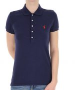 POLO RALPH LAUREN JULIE POLO SS KNT CRUICE NAVY