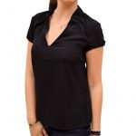EMPORIO ARMANI WOMAN TOP BLACK - Image 4
