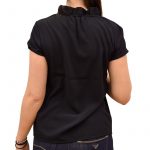 EMPORIO ARMANI WOMAN TOP BLACK - Image 3