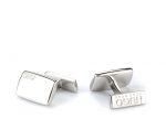HUGO E-LIBERTY CUFFLINKS SILVER