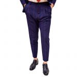 HUGO FARIS 192F1 TROUSER MEDIUM BLUE