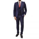 HUGO SUIT ARTI/HESTEN202 V1 WESTE BLUE