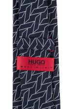 HUGO BOSS TIE 6CM DARK BLUE - Image 4