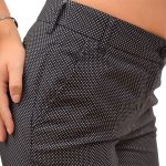 EMPORIO ARMANI TROUSER WOMAN FANTASIA NERO - Image 3