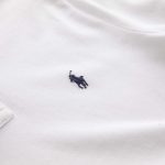 POLO RALPH LAUREN CUSTOM SLIM FIT BASIC MESH POLO WHITE - Image 3