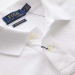 POLO RALPH LAUREN CUSTOM SLIM FIT BASIC MESH POLO WHITE - Image 4