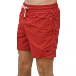 POLO RALPH LAUREN TRAVELER SHORT SWIM RED - Image 3