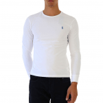 POLO RALPH LAUREN CLASSIC FIT M CLASSICS LONG SLEEVE T-SHIRT WHITE