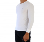 POLO RALPH LAUREN CLASSIC FIT M CLASSICS LONG SLEEVE T-SHIRT WHITE - Image 2