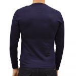 POLO RALPH LAUREN CUSTOM SLIM FIT M CLASSICS LONG SLEEVE T-SHIRT INK - Image 3
