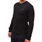 POLO RALPH LAUREN MEN LONG SLEEVE SWEATER BLACK - Image 2