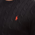 POLO RALPH LAUREN MEN LONG SLEEVE SWEATER BLACK - Image 3
