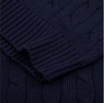 POLO RALPH LAUREN MEN CLASSICS LONG SLEEVE SWEATER BLUE - Image 5