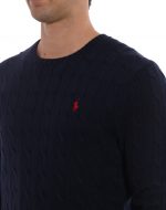 POLO RALPH LAUREN MEN CLASSICS LONG SLEEVE SWEATER BLUE - Image 2