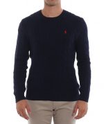 POLO RALPH LAUREN MEN CLASSICS LONG SLEEVE SWEATER BLUE