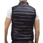 EMPORIO ARMANI DOWN WAISTCOAT JACKET BLACK - Image 2