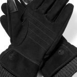 TIMBERLAND BIKER GLOVES WITH TOUCH TIPS BLACK - Image 2