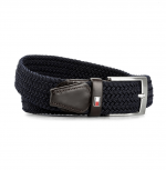 TOMMY NEW ADAN BELT NAVY BLUE 3.5
