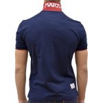 LA MARTINA REGULAR FIT STRETCH PIQUE POLO  NAVY - Image 2