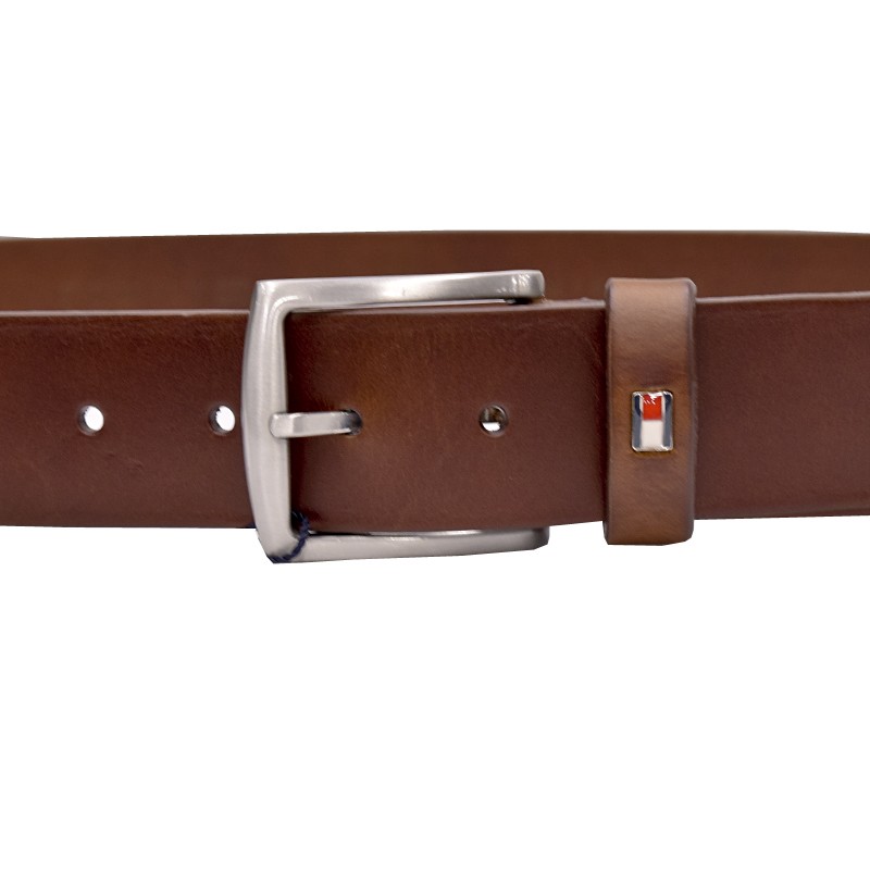 DSC_0818 TOMMY NEW DENTON BELT 4.0 DARK ΤΑΝ - Image 1