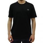 LACOSTE TECHNICAL JERSEY T-SHIRT BLACK