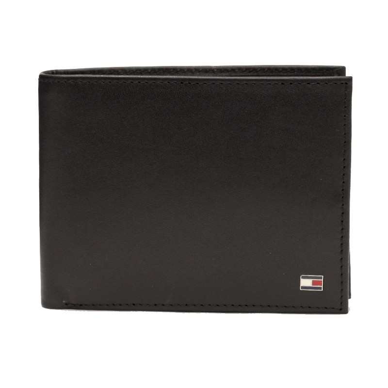 IMG_9732-2 TOMMY HILFIGER ETON WALLET BLACK+EXTRA CARD HOLDER - Image 1