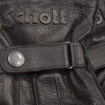SCHOTT ΓΑΝΤΙΑ LEATHER GLOVES BUFFLE LOGO 3D BROWN - Image 3