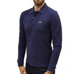 LACOSTE LONG-SLEEVE L1313 POLO BLEU CHINE - Image 5