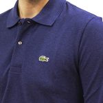 LACOSTE LONG-SLEEVE L1313 POLO BLEU CHINE - Image 4