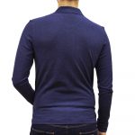 LACOSTE LONG-SLEEVE L1313 POLO BLEU CHINE - Image 3
