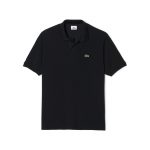LACOSTE L1212 POLO CLASSIC FIT IN PETIT PIQUE BLACK - Image 3