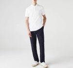 LACOSTE REGULAR FIT PARIS POLO STRETCH COTTON BLANC