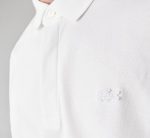 LACOSTE REGULAR FIT PARIS POLO STRETCH COTTON BLANC - Image 4