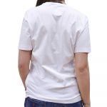 DSQUARED2 COTTON JERSEY MILANO T-SHIRT WOMAN WHITE - Image 3