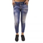 DSQUARED2 TWIGGY BLUE WOMAN JEAN