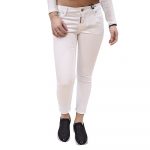 DSQUARED2 TWIGGY JEAN WOMAN WHITE