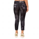 DSQUARED2 WOMAN BLACK TWIN PEAKS MEDIUM WAIST SKINNY CROPPED JEAN - Image 3