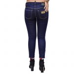 DSQUARED2 MEDIUM WAIST CROPPED TWIGGY JEAN BLUE - Image 3