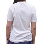 DSQUARED2 COTTON JERSEY T-SHIRT WOMAN WHITE - Image 3