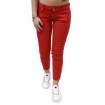 DSQUARED2 JENNIFER CROPPED JEAN RED