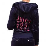 JUICY COUTURE WOMAN REGAL STACK VELOUR ROBERTSON JACKET BLUE - Image 7