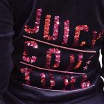 JUICY COUTURE WOMAN REGAL STACK VELOUR ROBERTSON JACKET BLUE - Image 5