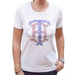 TOMMY HILFIGER WOMAN KRISTAL CREW NECK T-SHIRT BRIGHT WHITE