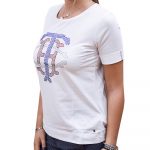 TOMMY HILFIGER WOMAN KRISTAL CREW NECK T-SHIRT BRIGHT WHITE - Image 5