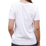 TOMMY HILFIGER WOMAN KRISTAL CREW NECK T-SHIRT BRIGHT WHITE - Image 3