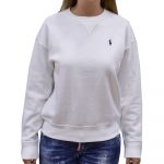 POLO RALPH LAUREN WOMAN LONG SLEEVE SWEATER WHITE
