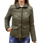 POLO RALPH LAUREN W CROPPED BARN JACKET GREEN