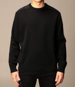PAUL&SHARK MARINE WOOL CREWNECK SWEATER BLACK