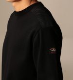PAUL&SHARK MARINE WOOL CREWNECK SWEATER BLACK - Image 2