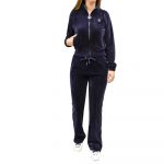 JUICY COUTURE TANYA CLASSIC VELOUR TRACK TOP NIGHT SKY - Image 4
